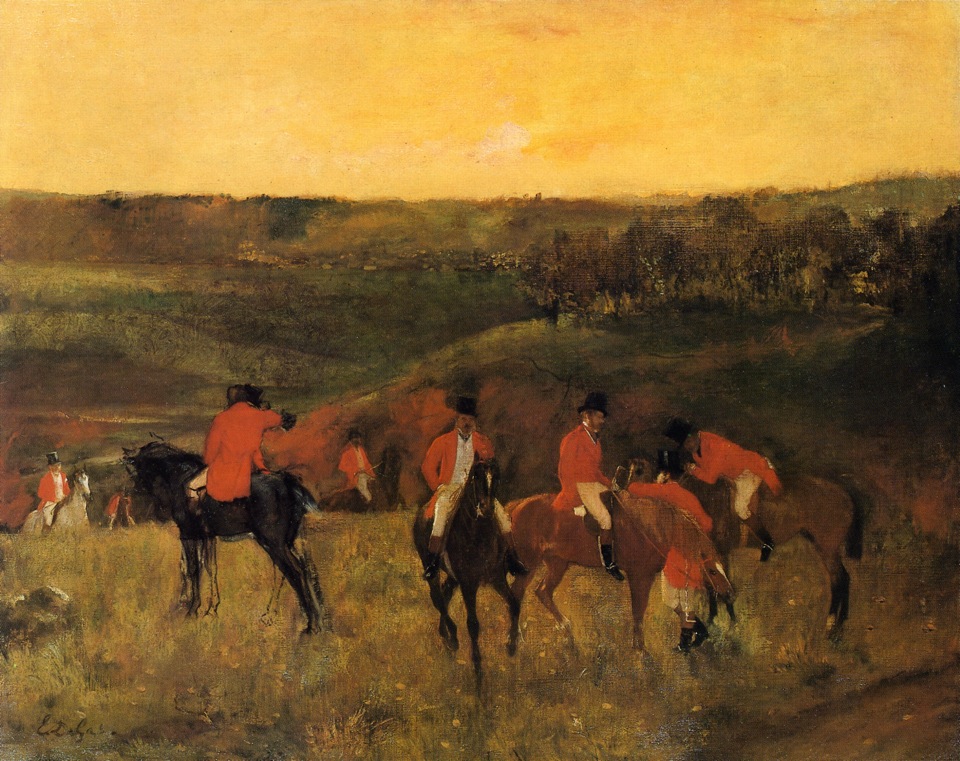 The Start of the Hunt 1865